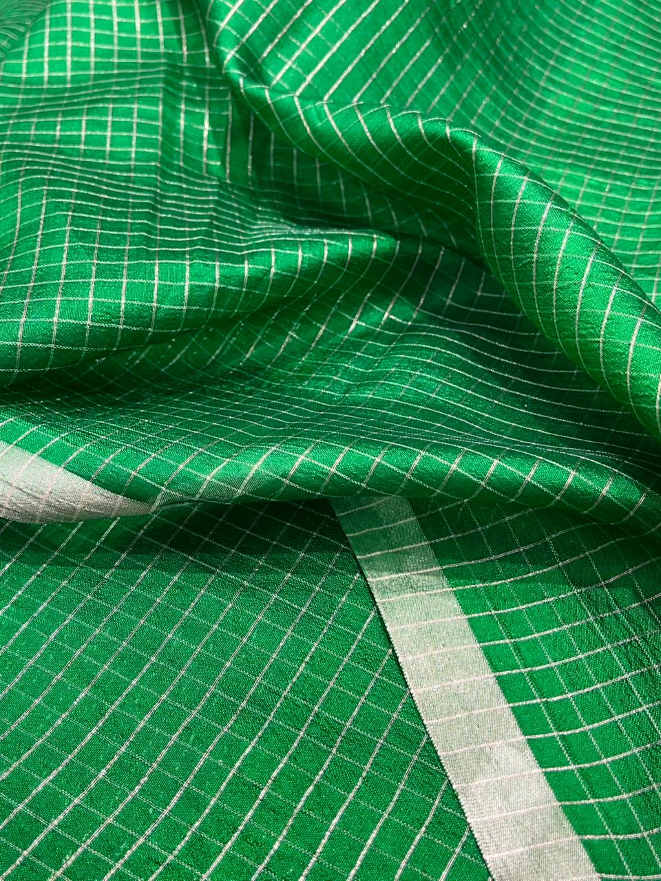 K.R KASAT - Green Fabric Material
